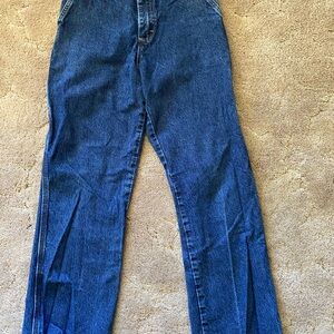 Wrangler Boys carpenter Dark Blue Denim Jeans 16